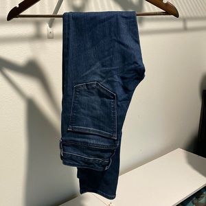 Athleta skinny jeans dark wash